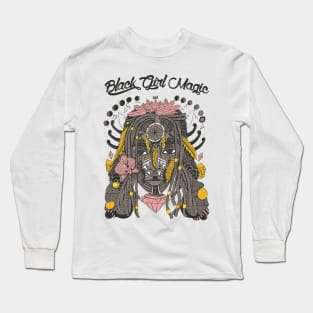 Treasure Brown - Goddess of Dreams Black Girl Magic Long Sleeve T-Shirt